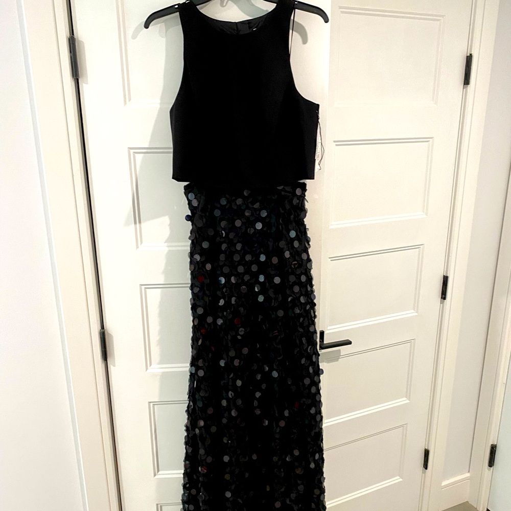 Beautiful 2-piece black dress